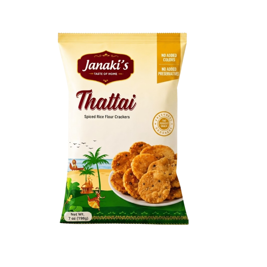 Janaki's Thattai Chips 7 oz buy online USA - 1